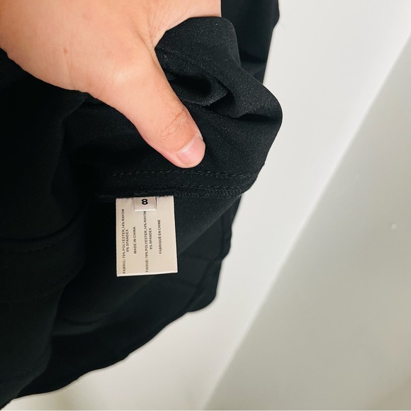 NWT Proenza Schouler White Label Crepe Seamed Shirt Jacket Shacket Black Western - Picture 9 of 11